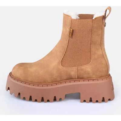Bottines femme Buffalo Aspen Chelsea Warm Marron 41 - Publicité Bottines femme Buffalo Aspen Chelsea Warm Marron 41 - Publicité