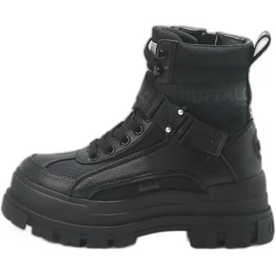 Bottes nappa vegan Buffalo Aspha Com1 Noir 43 - Publicité Bottes nappa vegan Buffalo Aspha Com1 Noir 43 - Publicité
