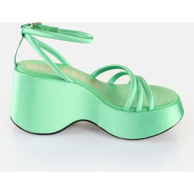 Sandales compensées femme Buffalo Joy Mss Sandal - Vegan Vert 40 - Publicité Sandales compensées femme Buffalo Joy Mss Sandal - Vegan Vert 40 - Publicité