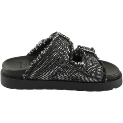 Claquettes femme Buffalo Eve Ari Spark Gris 38 - Publicité Claquettes femme Buffalo Eve Ari Spark Gris 38 - Publicité