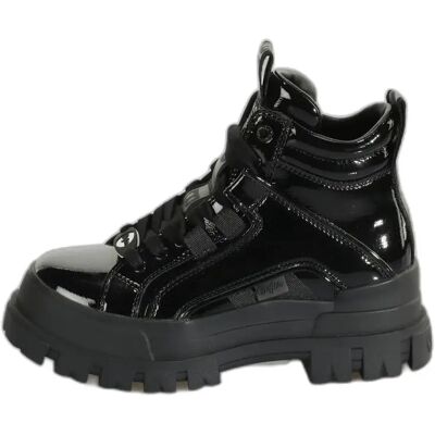 Bottines à lacets femme Buffalo Aspha Nc Mid Noir 41 - Publicité Bottines à lacets femme Buffalo Aspha Nc Mid Noir 41 - Publicité