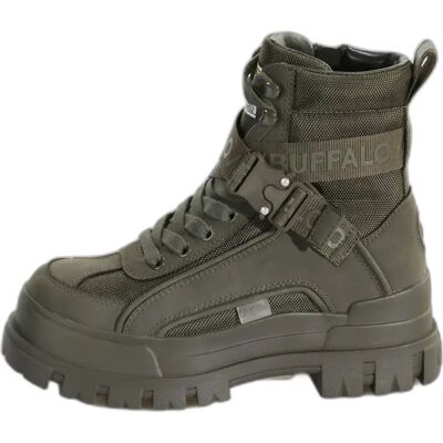 Bottes nappa vegan femme Buffalo Aspha Com1 Vert 42 - Publicité Bottes nappa vegan femme Buffalo Aspha Com1 Vert 42 - Publicité