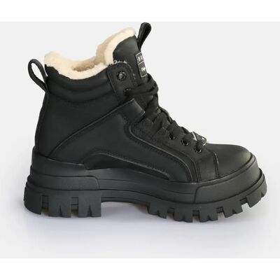 Bottines femme Buffalo Aspha Nc chaude - Vegan Nubuck Mid Noir 41 - Publicité Bottines femme Buffalo Aspha Nc chaude - Vegan Nubuck Mid Noir 41 - Publicité