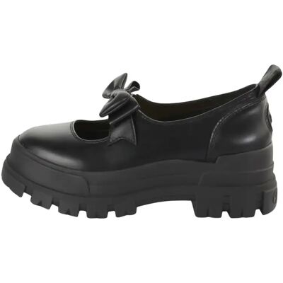 Ballerines femme Buffalo Aspha Ballerina Bow - Vegan Box Noir 41 - Publicité Ballerines femme Buffalo Aspha Ballerina Bow - Vegan Box Noir 41 - Publicité