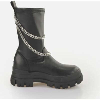 Bottes femme Buffalo Aspha - Vegan Nappa Noir 36 - Publicité Bottes femme Buffalo Aspha - Vegan Nappa Noir 36 - Publicité