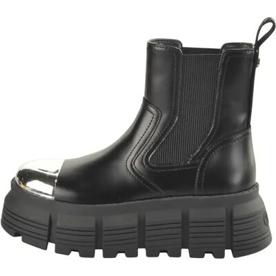 Bottines femme Buffalo Ava Chelsea Lo - Vegan Box Noir 41 - Publicité Bottines femme Buffalo Ava Chelsea Lo - Vegan Box Noir 41 - Publicité