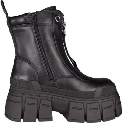 Bottines femme zippé Buffalo Gospher - Vegan Nappa Noir 42 - Publicité Bottines femme zippé Buffalo Gospher - Vegan Nappa Noir 42 - Publicité