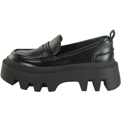 Mocassins femme Buffalo Flora Loafer - Vegan Box Noir 37 - Publicité Mocassins femme Buffalo Flora Loafer - Vegan Box Noir 37 - Publicité