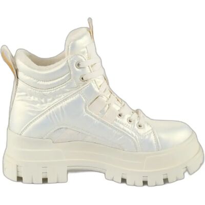 Bottines femme Buffalo Aspha Nc Blanc 39 - Publicité Bottines femme Buffalo Aspha Nc Blanc 39 - Publicité