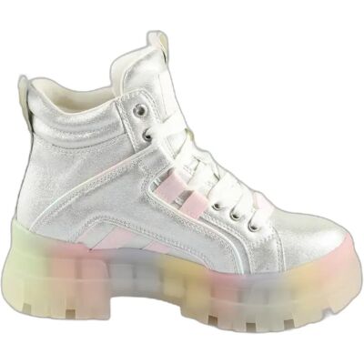 Bottines femme Buffalo Aspha Nc Mid Multicolore 41 - Publicité Bottines femme Buffalo Aspha Nc Mid Multicolore 41 - Publicité