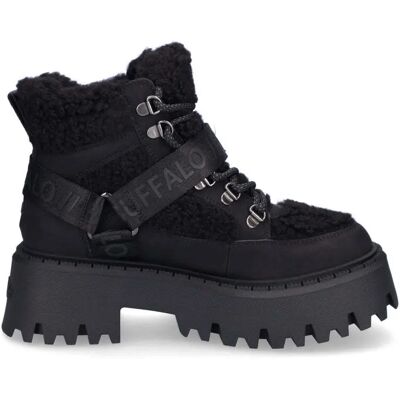 Bottines femme Buffalo Aspen Com Mid Warm Noir 41 - Publicité Bottines femme Buffalo Aspen Com Mid Warm Noir 41 - Publicité
