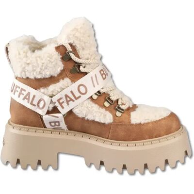 Bottines femme Buffalo Aspen Com Mid Warm Beige 39 - Publicité Bottines femme Buffalo Aspen Com Mid Warm Beige 39 - Publicité