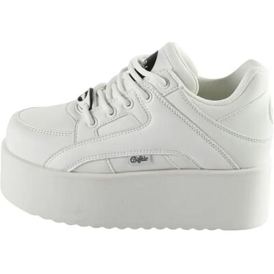 Baskets femme Buffalo Vegan Nappa Blanc 39 - Publicité Baskets femme Buffalo Vegan Nappa Blanc 39 - Publicité