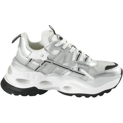 Baskets femme Buffalo Triplet Hollow - Vegan Nappa/mesh Blanc 36 - Publicité Baskets femme Buffalo Triplet Hollow - Vegan Nappa/mesh Blanc 36 - Publicité