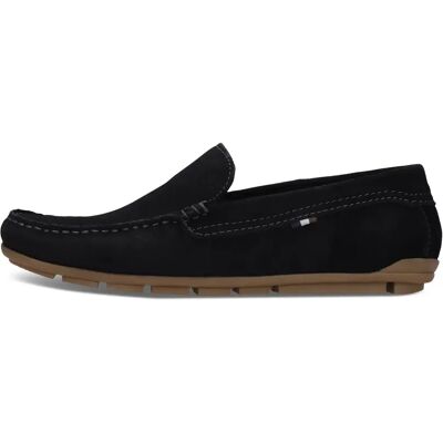 Mocassins en cuir Bugatti Slip-On Bleu 41 - Publicité Mocassins en cuir Bugatti Slip-On Bleu 41 - Publicité