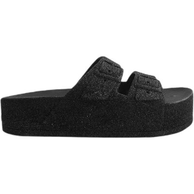 Sandales femme Cacatoès Caipirinha Glitter Noir 39 - Publicité Sandales femme Cacatoès Caipirinha Glitter Noir 39 - Publicité