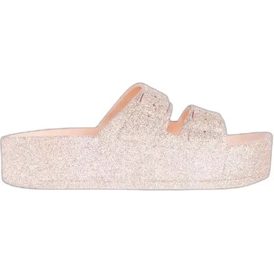 Sandales femme Cacatoès Caipirinha Glitter Rose 41/42 - Publicité Sandales femme Cacatoès Caipirinha Glitter Rose 41/42 - Publicité