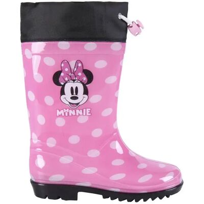 Bottes de pluie PVC fille Cerda Minnie Rose 29 - Publicité Bottes de pluie PVC fille Cerda Minnie Rose 29 - Publicité