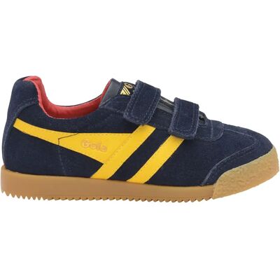 Baskets enfant Gola Classics Harrier Strap Bleu 29 - Publicité Baskets enfant Gola Classics Harrier Strap Bleu 29 - Publicité