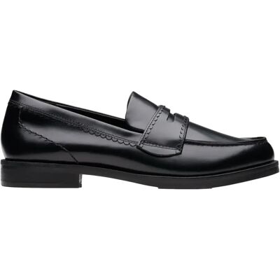 Mocassins leather femme Clarks Straven Edge Noir 39 - Publicité Mocassins leather femme Clarks Straven Edge Noir 39 - Publicité