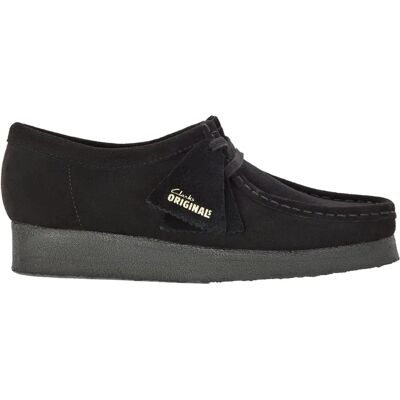 Bottines suede Clarks Wallabee Noir 42,5 - Publicité Bottines suede Clarks Wallabee Noir 42,5 - Publicité