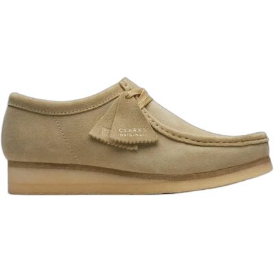 Chaussures bateau Clarks Wallabee Beige 44 - Publicité Chaussures bateau Clarks Wallabee Beige 44 - Publicité