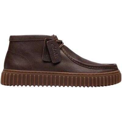 Bottines Clarks Torhill Hi Marron 44 - Publicité Bottines Clarks Torhill Hi Marron 44 - Publicité