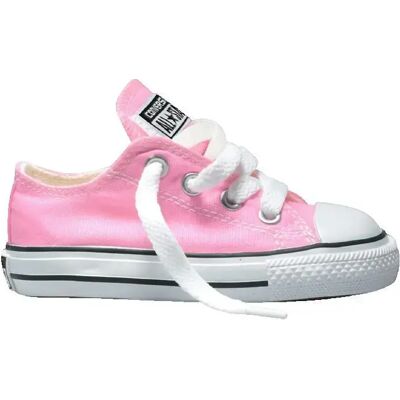 Baskets bébé fille Converse Chuck Taylor All Star Core Ox Rose 22 - Publicité Baskets bébé fille Converse Chuck Taylor All Star Core Ox Rose 22 - Publicité