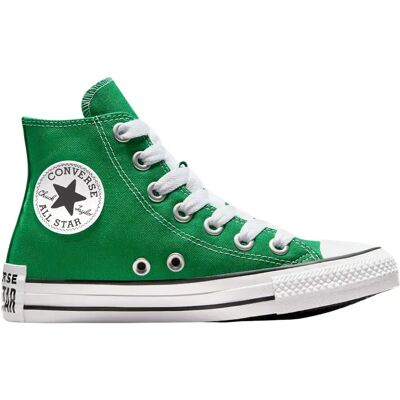Baskets femme Converse Chuck Classic Hi Vert 36 - Publicité Baskets femme Converse Chuck Classic Hi Vert 36 - Publicité