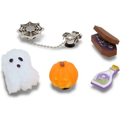 Jibbitz Crocs Spooky Halloween (x5) Blanc TU - Publicité Jibbitz Crocs Spooky Halloween (x5) Blanc TU - Publicité