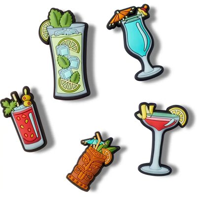 Jibbitz Crocs Summer Bevs (x5) Argenté TU - Publicité Jibbitz Crocs Summer Bevs (x5) Argenté TU - Publicité