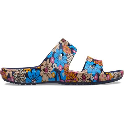 Sandales Crocs Classic Retro Floral Bleu 38/39 - Publicité Sandales Crocs Classic Retro Floral Bleu 38/39 - Publicité
