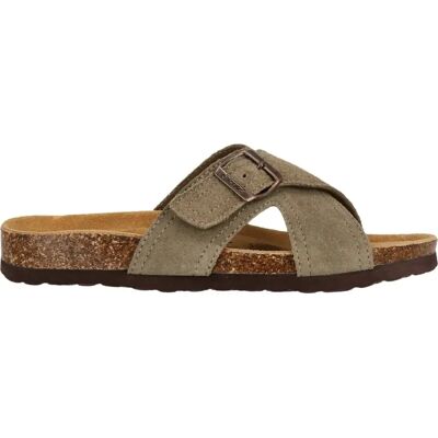Sandales cuir femme Cruz Tellian Cork Vert 37 - Publicité Sandales cuir femme Cruz Tellian Cork Vert 37 - Publicité
