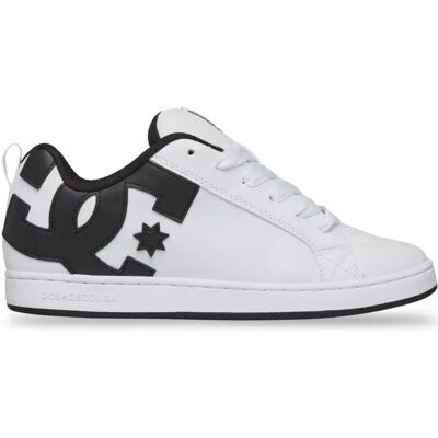 Baskets femme DC Shoes Court Graffik Blanc 37 - Publicité Baskets femme DC Shoes Court Graffik Blanc 37 - Publicité