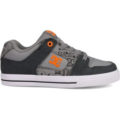 Baskets enfant DC Shoes Pure Elastic Gris 36 - Publicité Baskets enfant DC Shoes Pure Elastic Gris 36 - Publicité