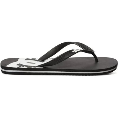 Tongs DC Shoes Spray Noir 48,5 - Publicité Tongs DC Shoes Spray Noir 48,5 - Publicité