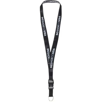 Tour de cou DC Shoes Lanyard Noir TU - Publicité Tour de cou DC Shoes Lanyard Noir TU - Publicité
