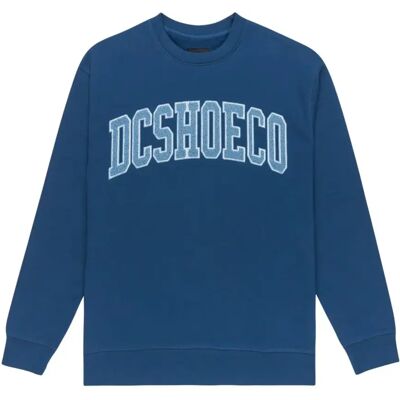 Sweatshirt DC Shoes Varsity Bleu XS - Publicité Sweatshirt DC Shoes Varsity Bleu XS - Publicité