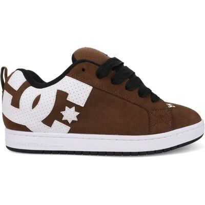 Baskets DC Shoes Court Graffik SE Marron 46 - Publicité Baskets DC Shoes Court Graffik SE Marron 46 - Publicité