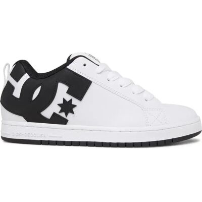 Baskets DC Shoes Court Graffik Blanc 40 - Publicité Baskets DC Shoes Court Graffik Blanc 40 - Publicité