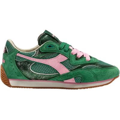 Baskets femme Diadora Equipe Revenge SW Vert 36 - Publicité Baskets femme Diadora Equipe Revenge SW Vert 36 - Publicité