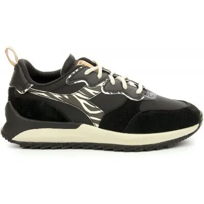 Baskets femme Diadora Jolly Animalier Noir 36 - Publicité Baskets femme Diadora Jolly Animalier Noir 36 - Publicité