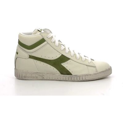 Baskets Diadora Game High Waxed Blanc 45 - Publicité Baskets Diadora Game High Waxed Blanc 45 - Publicité