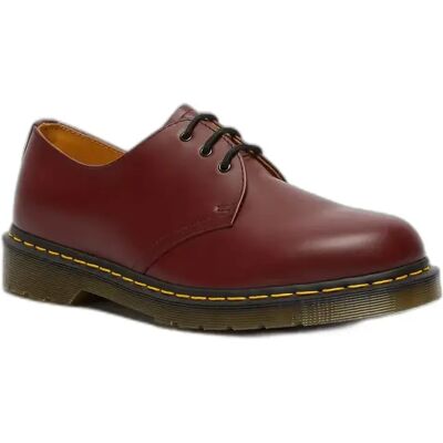Derbie Dr Martens 1461 Smooth Rouge 41 - Publicité Derbie Dr Martens 1461 Smooth Rouge 41 - Publicité