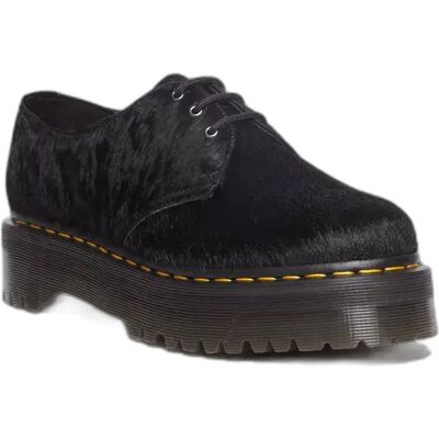Bottines femme Dr Martens 1461 Quad Hair On Noir 38 - Publicité Bottines femme Dr Martens 1461 Quad Hair On Noir 38 - Publicité