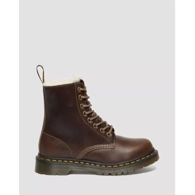 Bottines à fausse fourrure femme Dr Martens 1460 Vert 38 - Publicité Bottines à fausse fourrure femme Dr Martens 1460 Vert 38 - Publicité