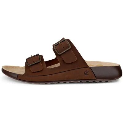 Mules compensées femme Ecco Cozmo Marron 39 - Publicité Mules compensées femme Ecco Cozmo Marron 39 - Publicité