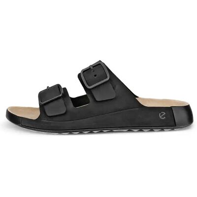 Mules compensées avac boucle Ecco Cozmo Noir 44 - Publicité Mules compensées avac boucle Ecco Cozmo Noir 44 - Publicité