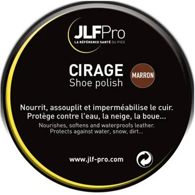 Boîte de cirage chaussures Estex 100 Ml Marron 100 ml - Publicité Boîte de cirage chaussures Estex 100 Ml Marron 100 ml - Publicité