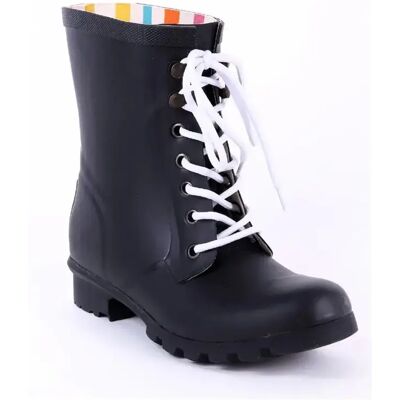 Bottes de pluie femme Evercreatures Beret Noir 38 - Publicité Bottes de pluie femme Evercreatures Beret Noir 38 - Publicité